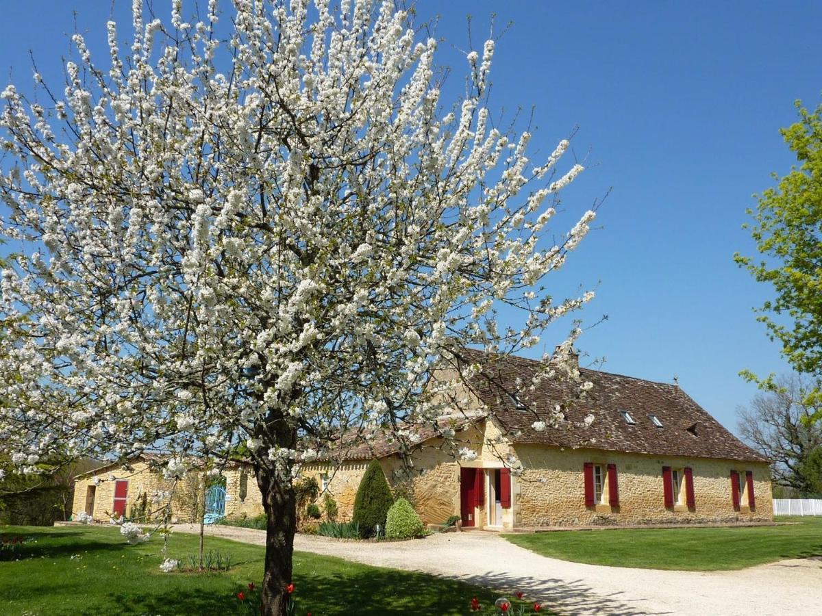 La Borie Du Chevrier Hotel Sainte-Croix-de-Beaumont Bagian luar foto