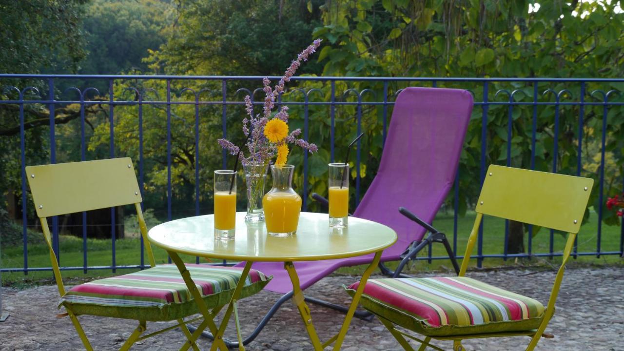 La Borie Du Chevrier Hotel Sainte-Croix-de-Beaumont Bagian luar foto